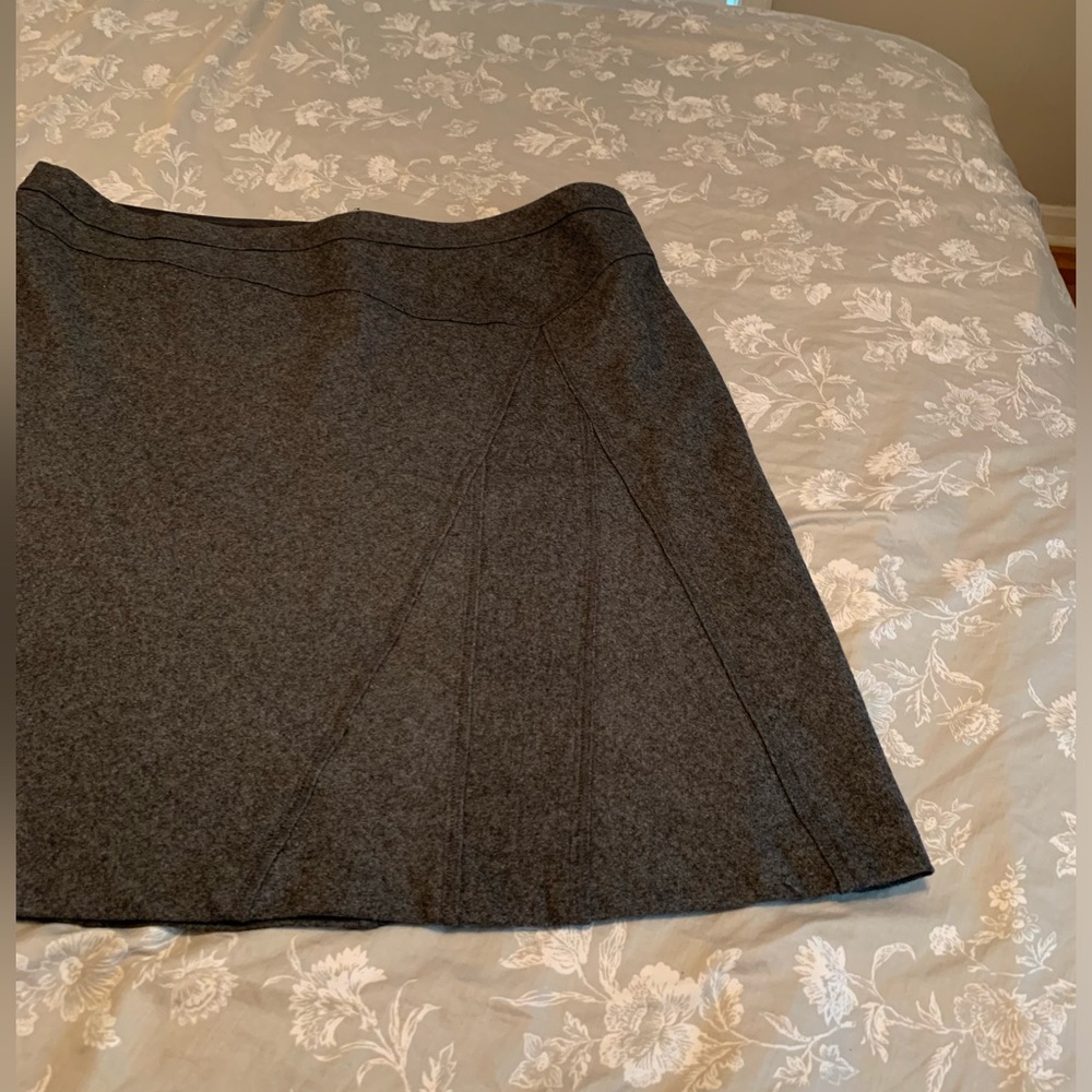 Merona 24 gray wool skirt